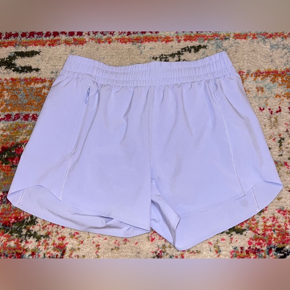 Athleta Girl Heart the Hustle 2.5” Shorts Periwinkle - Picture 1 of 5